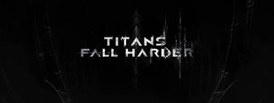logo Titans Fall Harder